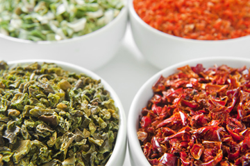 Dehydrated Vegetables
